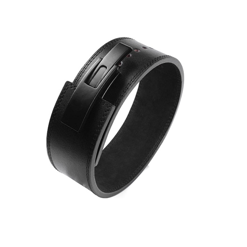 Cowhide Wide Weightlifting Belt Flamin' Fitness