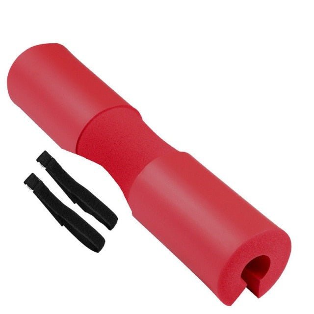 Foam Barbell Squat Pad + Straps Flamin' Fitness